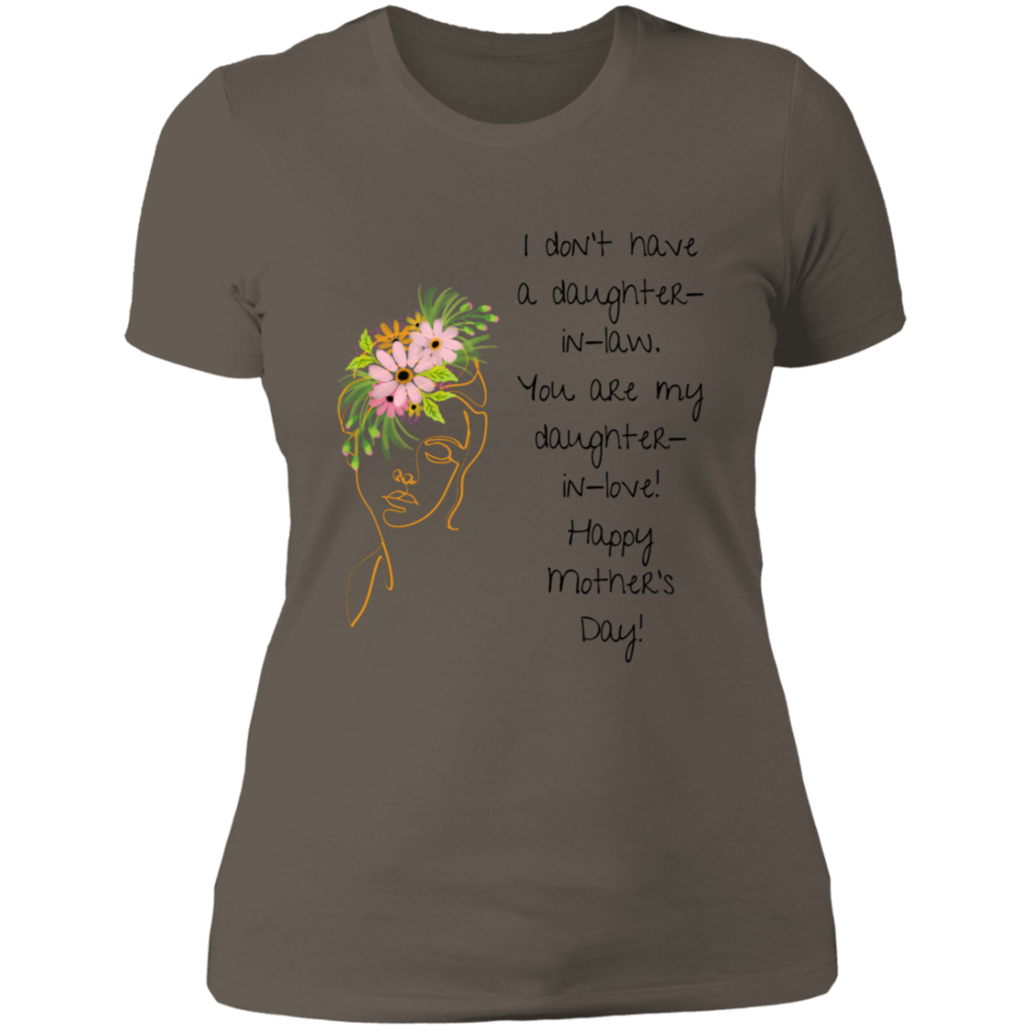 DAUGHTER IN LOVE Boyfriend T-Shirt
