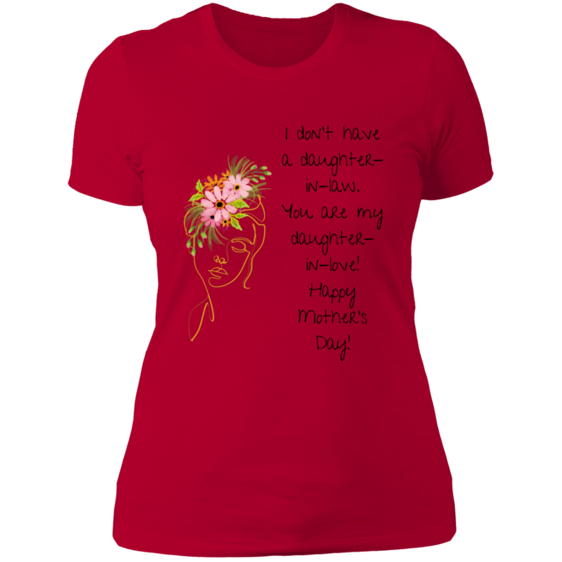 DAUGHTER IN LOVE Boyfriend T-Shirt