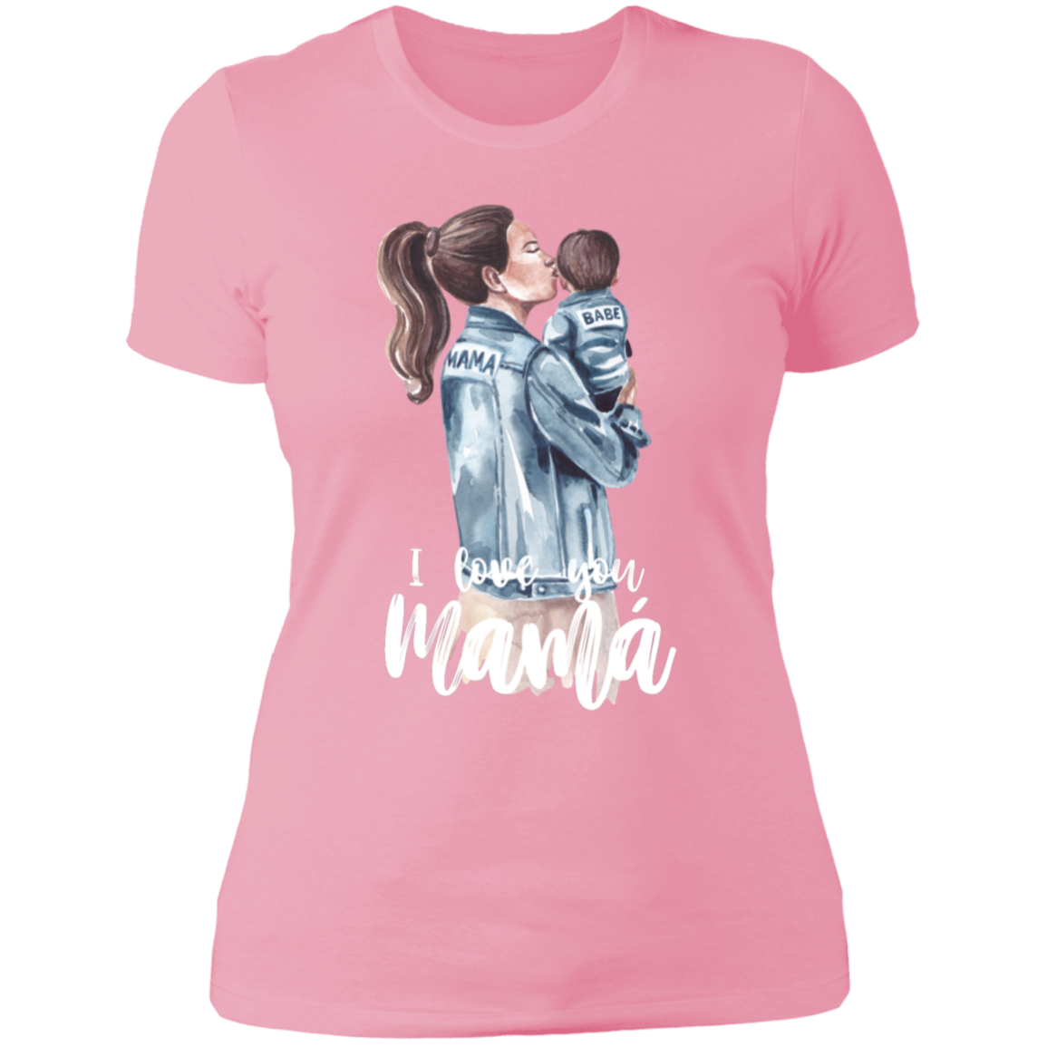 I LOVE YOU MOMMA Boyfriend T-Shirt (Boy)