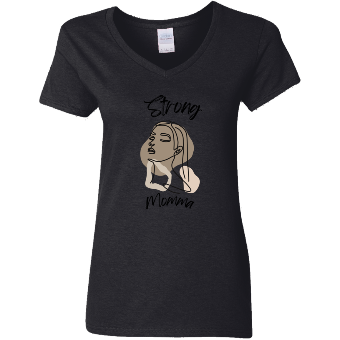 STRONG MOMMA V-Neck Short Sleeve