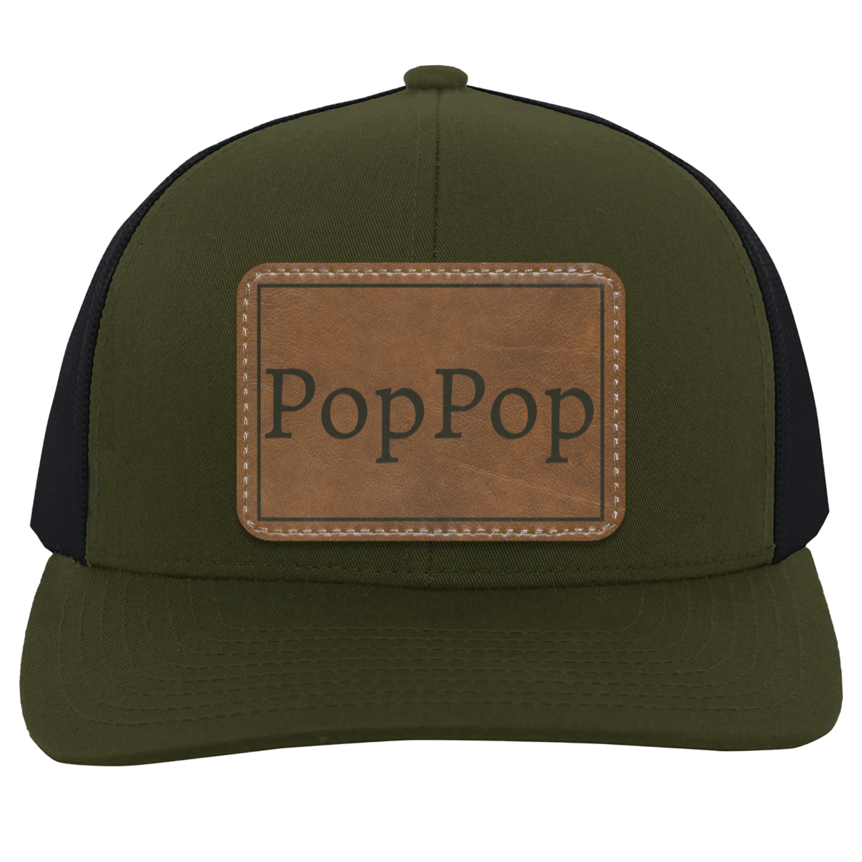 Pop Pop Leather - Patch Hat Collection