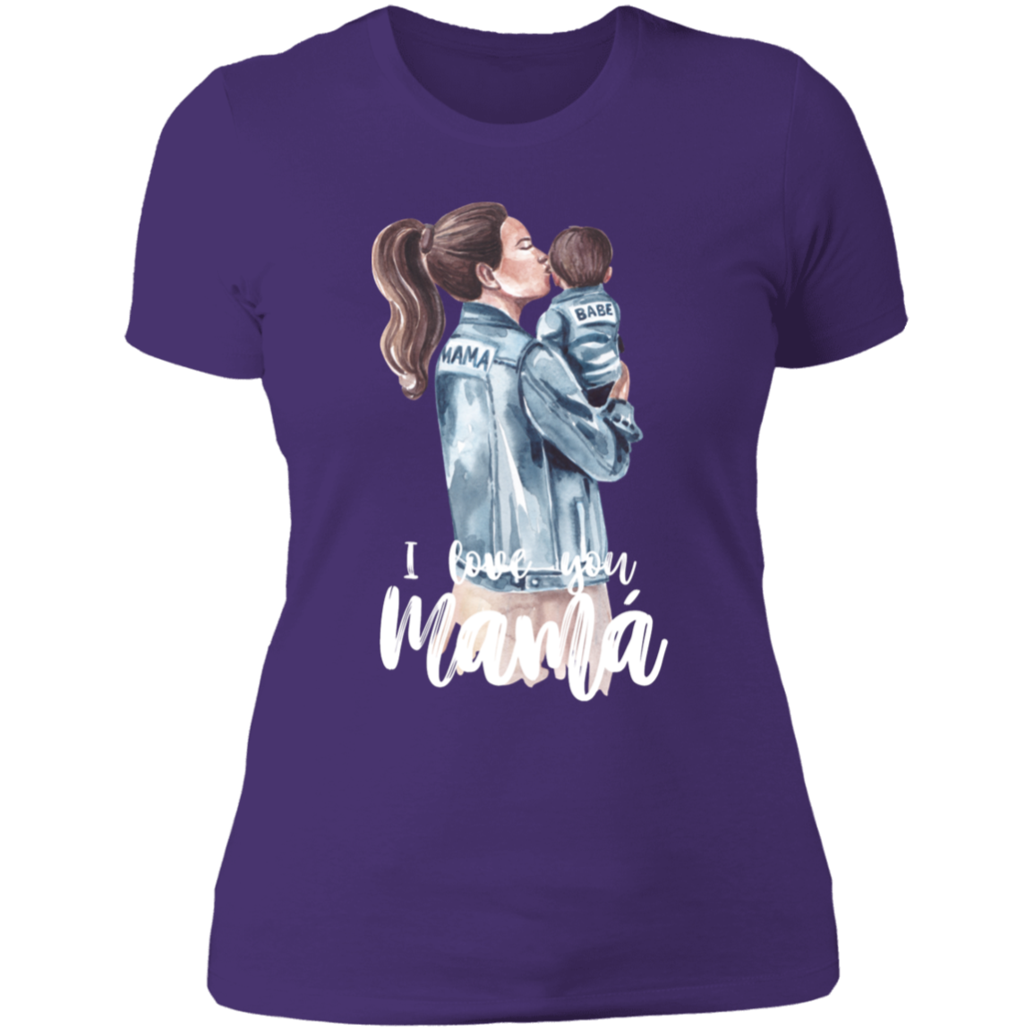 I LOVE YOU MOMMA Boyfriend T-Shirt (Boy)