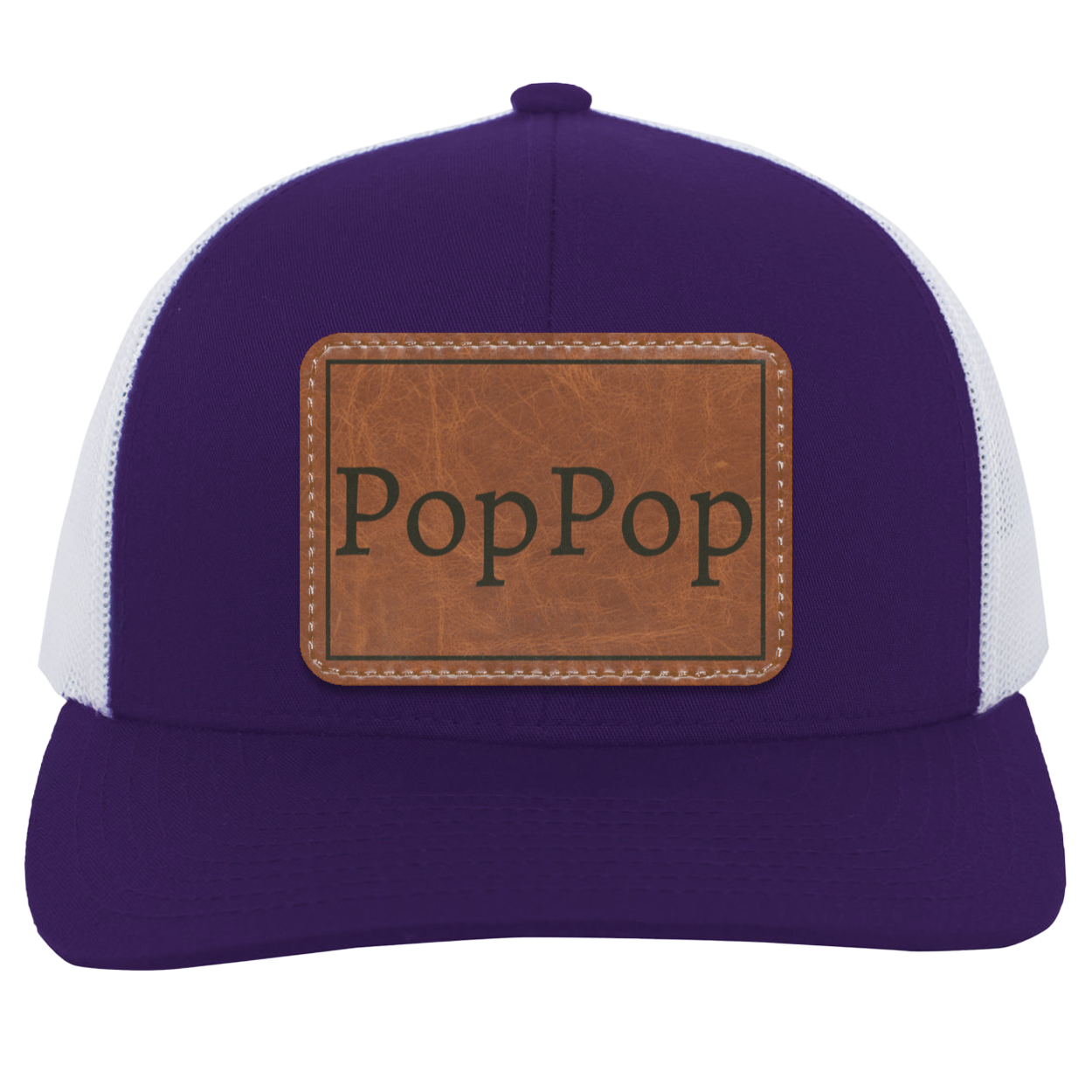 Pop Pop Leather - Patch Hat Collection