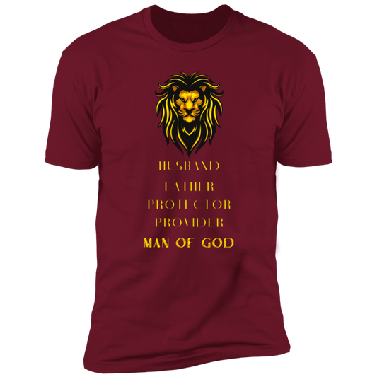 MAN OF GOD Premium Short Sleeve Tee