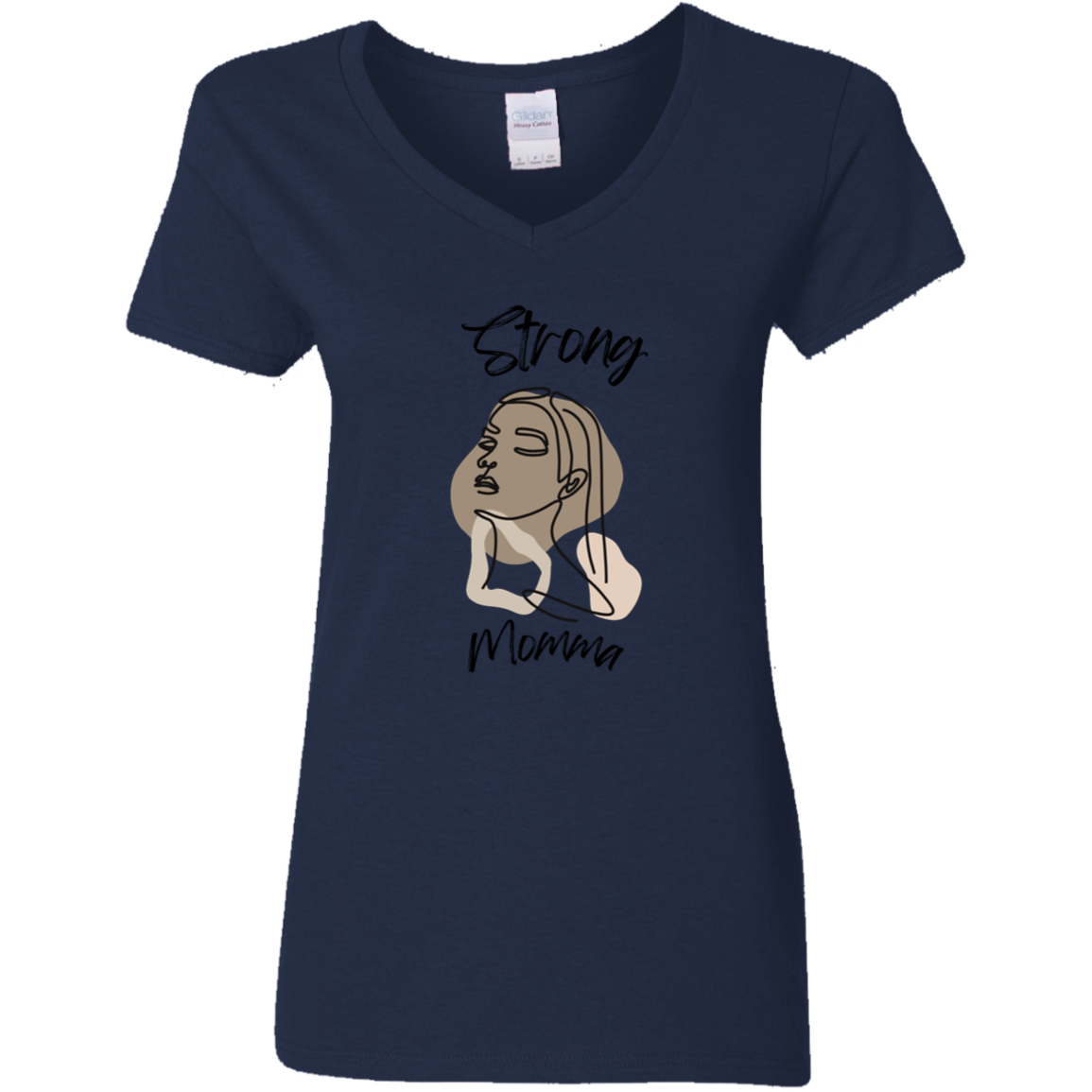 STRONG MOMMA V-Neck Short Sleeve