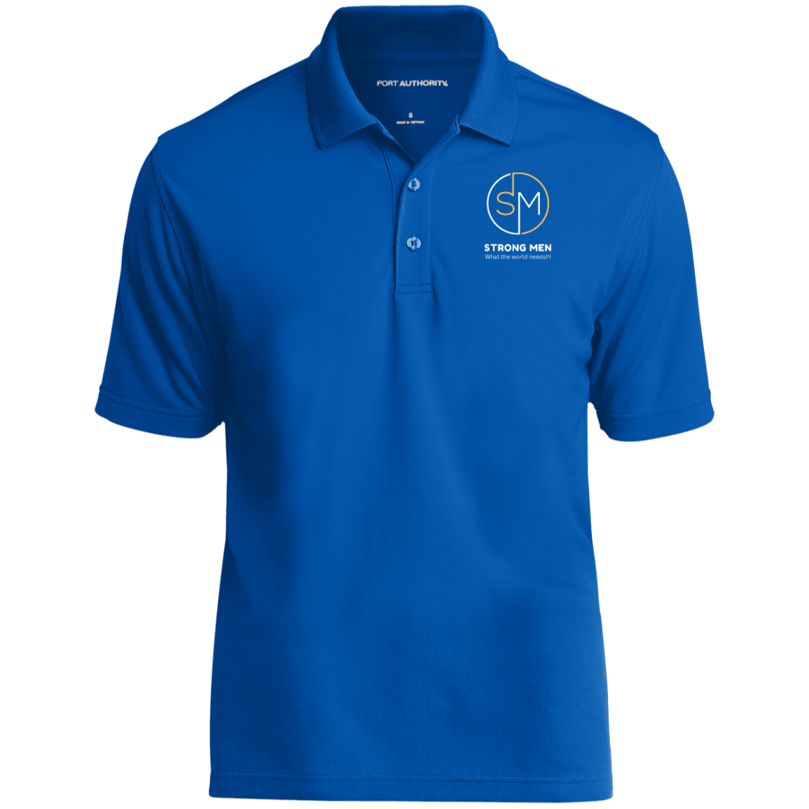 STRONG MEN Dry Zone UV Micro-Mesh Polo