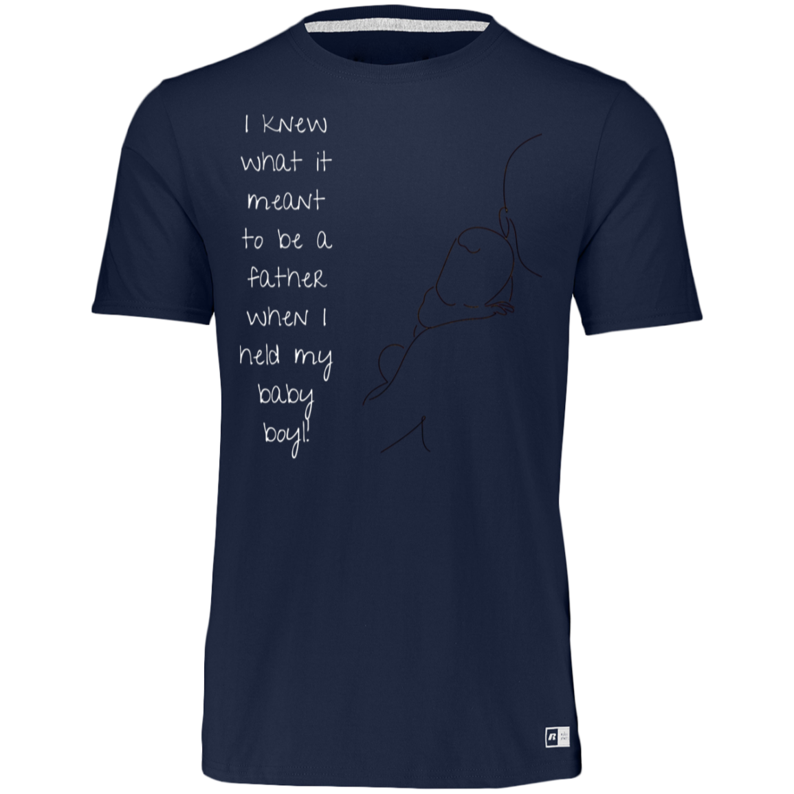 I KNEW WHAT IT MEANT... BOY Essential Dri-Power Tee