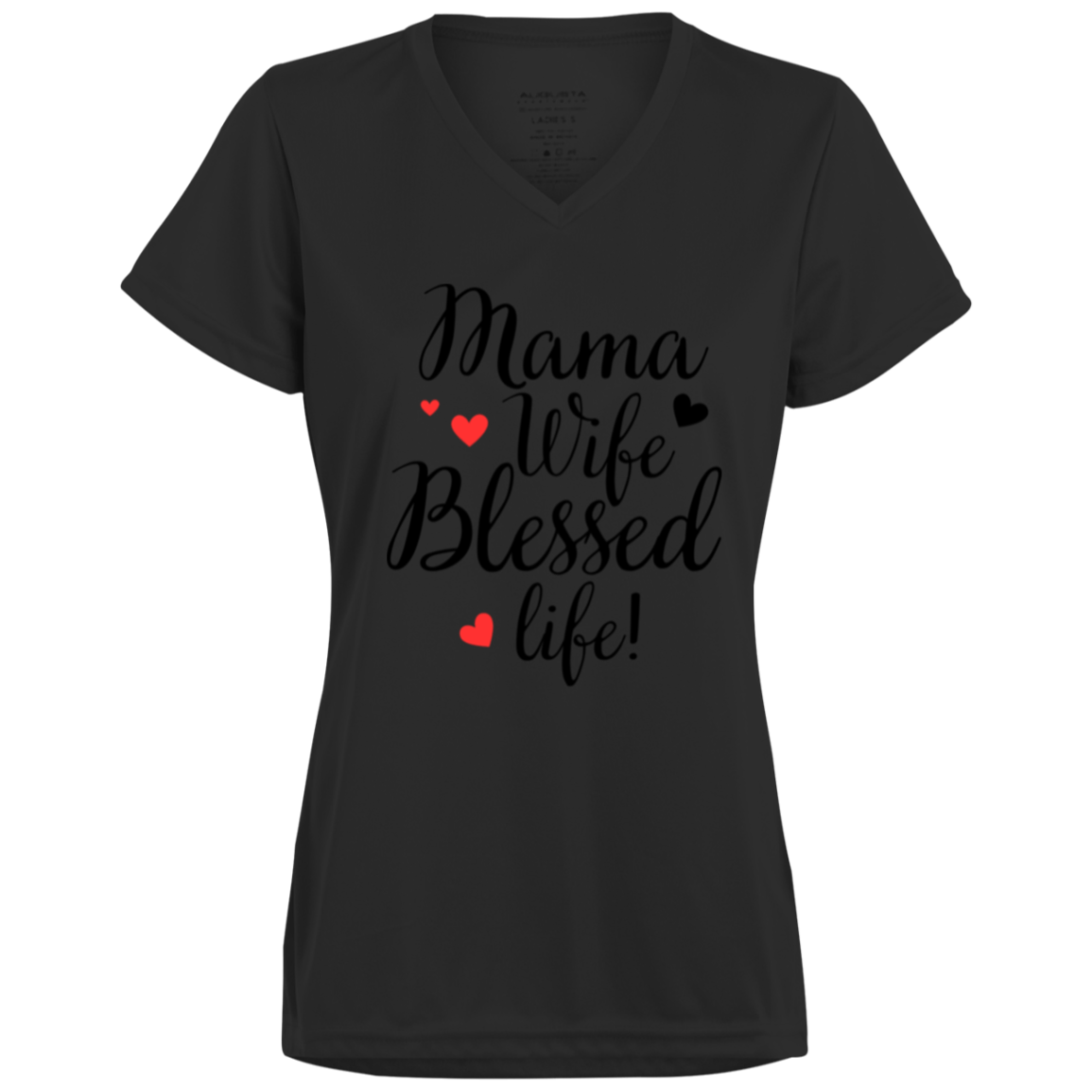 Mama, Wife, Blessed Life (blk)
