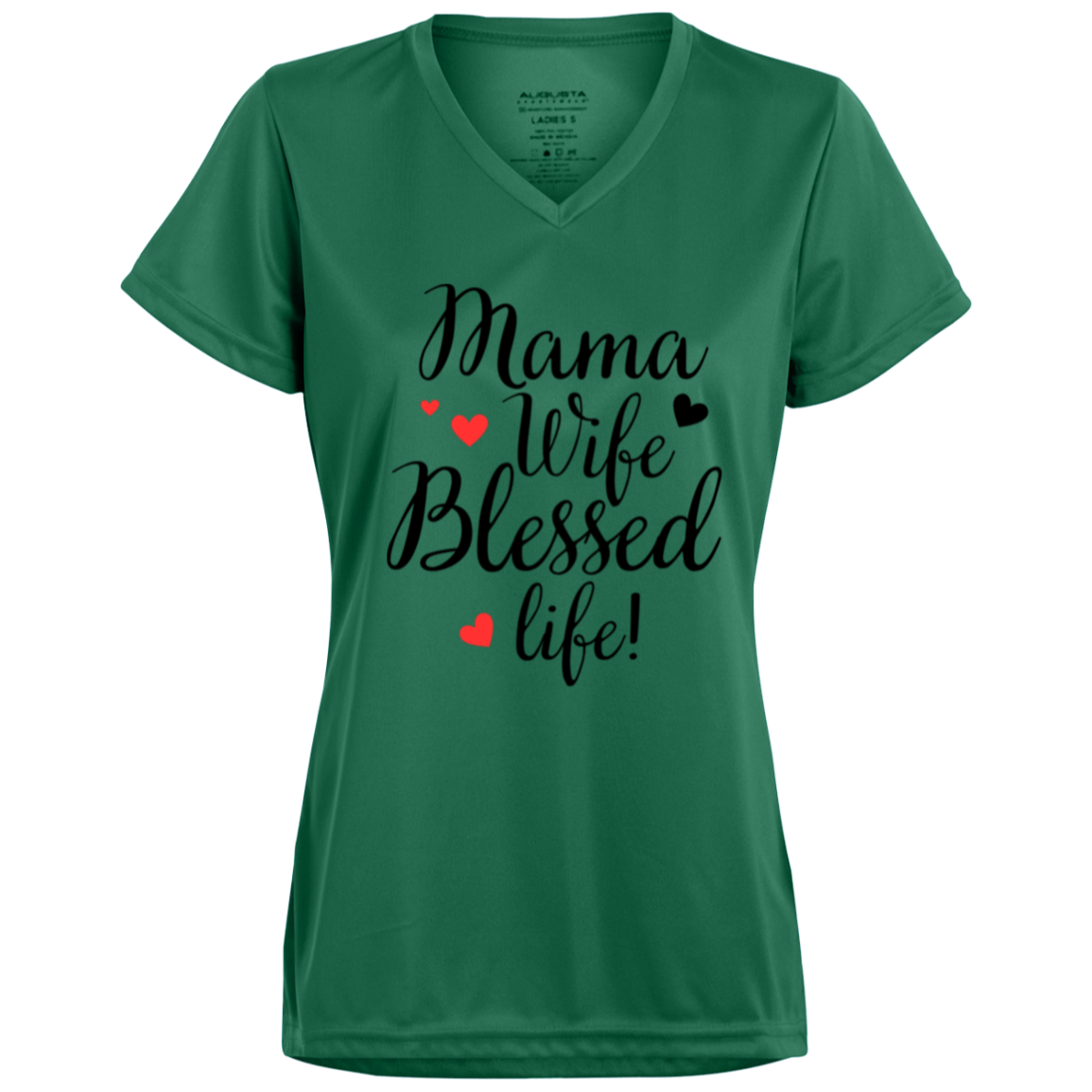 Mama, Wife, Blessed Life (blk)