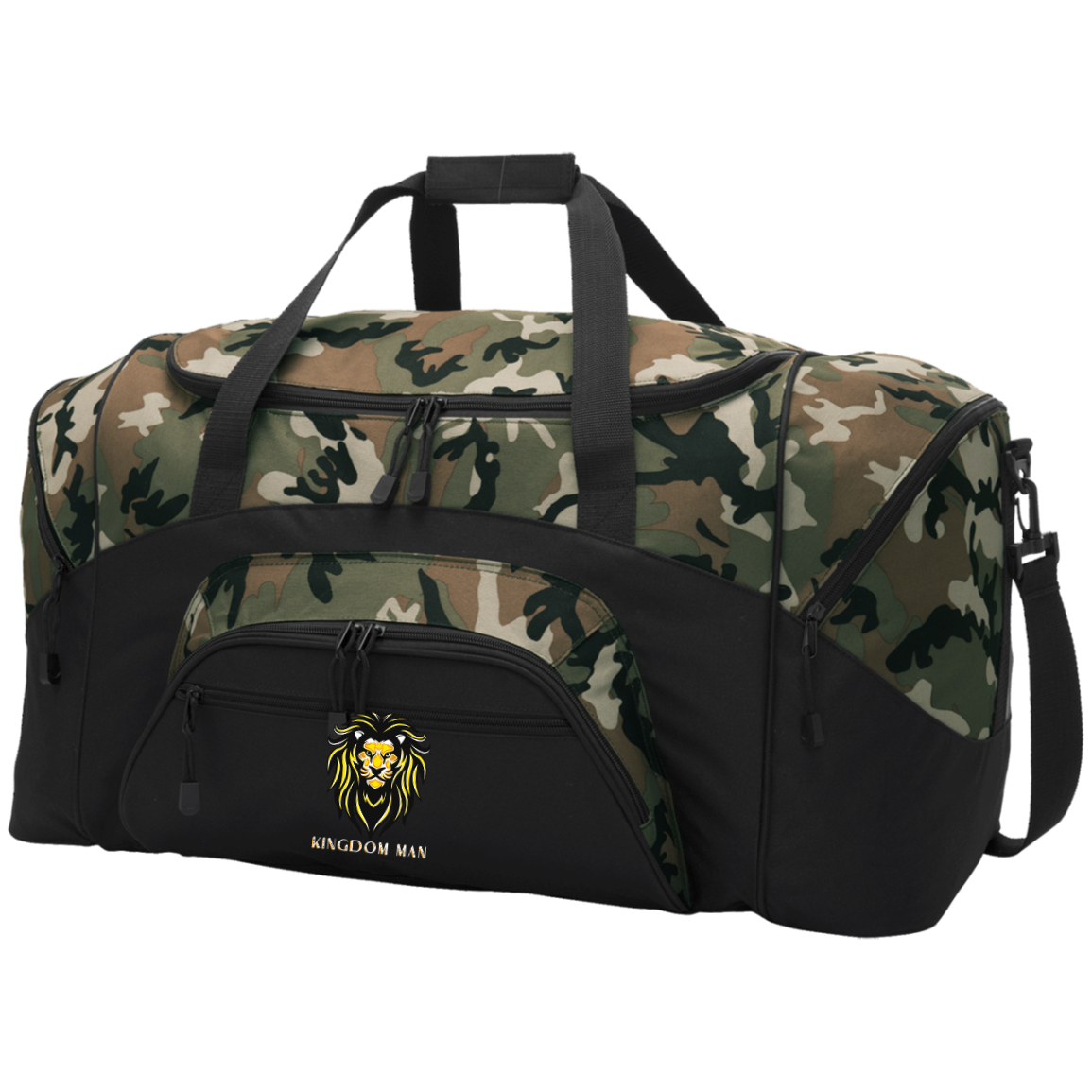 KINGDOM MAN Color block Sport Duffel