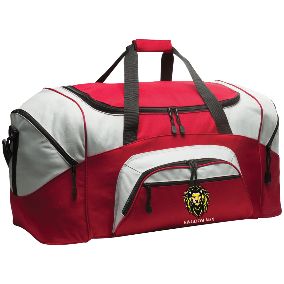 KINGDOM MAN Color block Sport Duffel