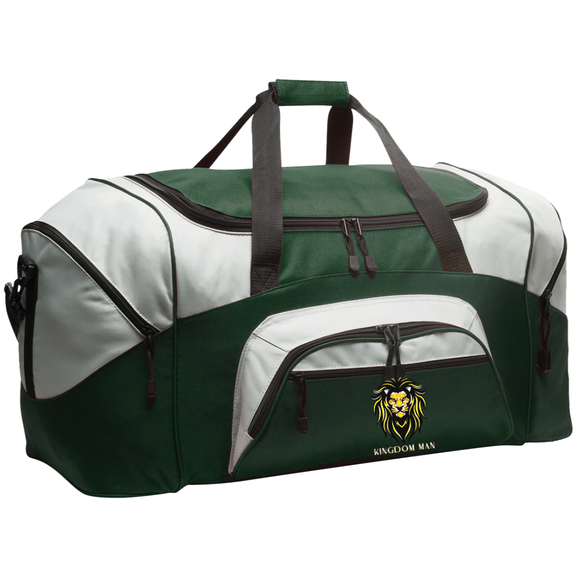 KINGDOM MAN Color block Sport Duffel