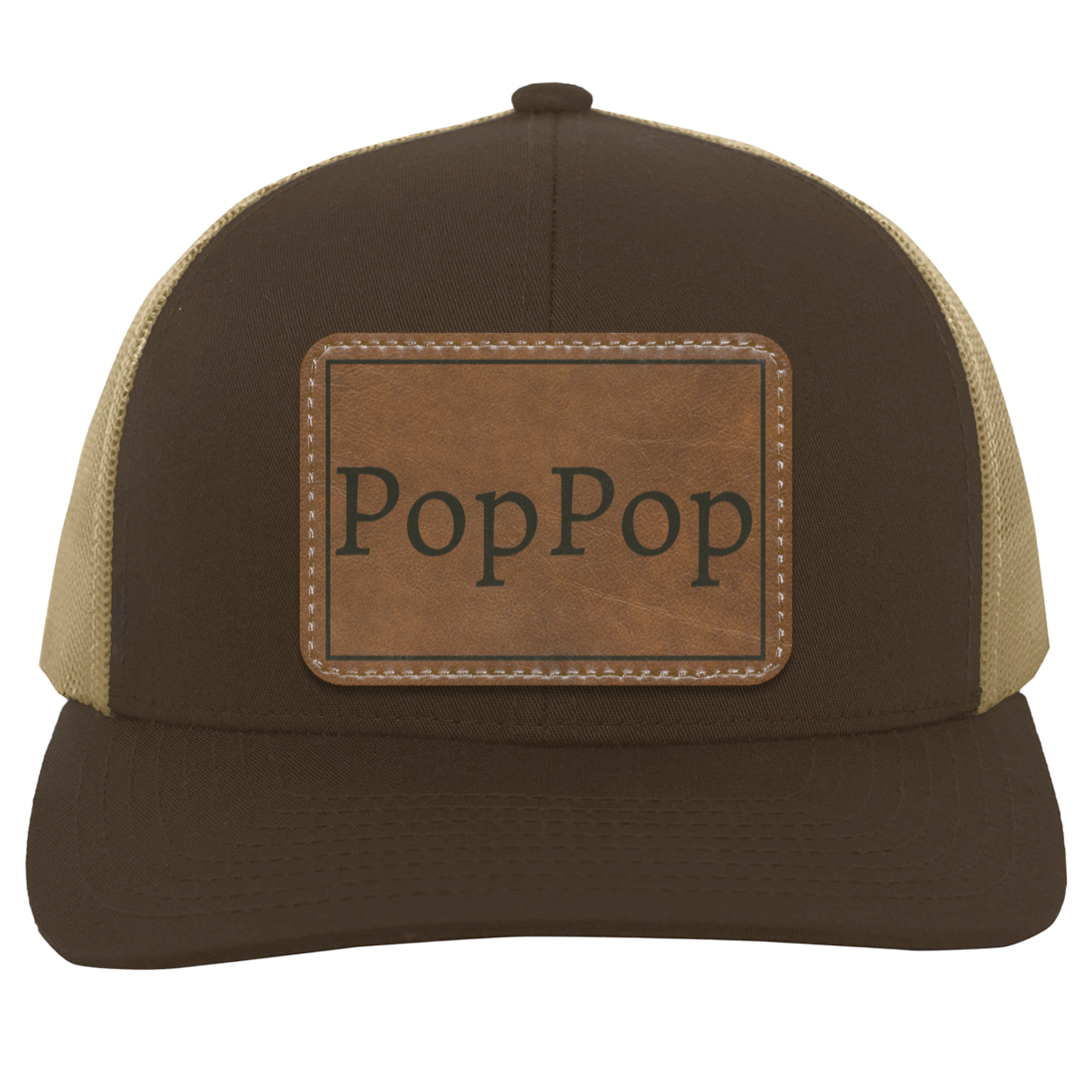 Pop Pop Leather - Patch Hat Collection