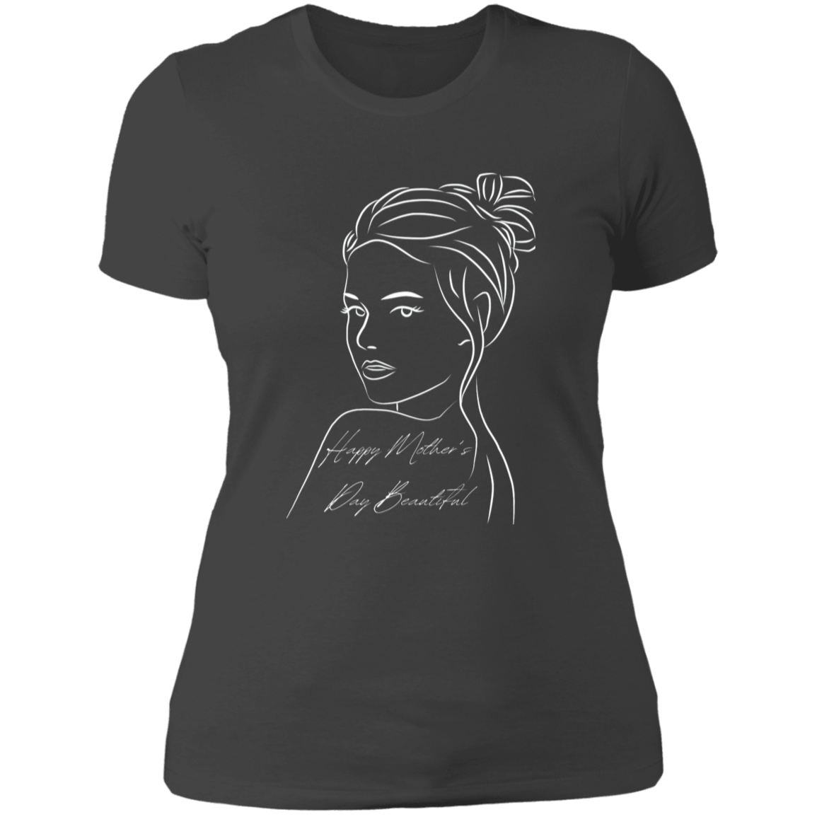 HAPPY MOTHER'S DAY BEAUTIFUL Boyfriend T-Shirt