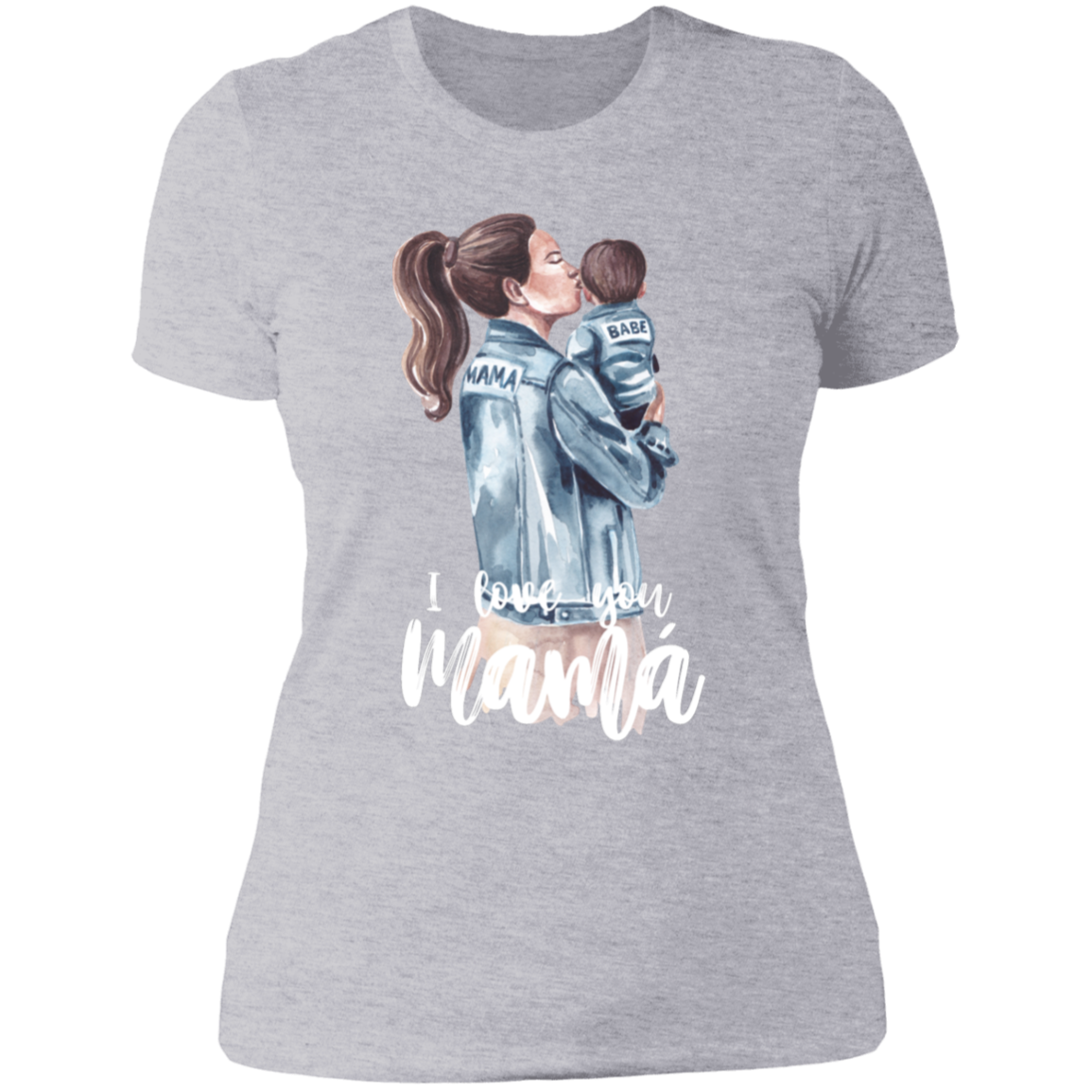 I LOVE YOU MOMMA Boyfriend T-Shirt (Boy)