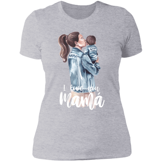 I LOVE YOU MOMMA Boyfriend T-Shirt (Boy)
