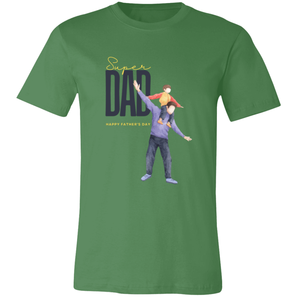 Super Dad (FD) Unisex Jersey Short-Sleeve T-Shirt