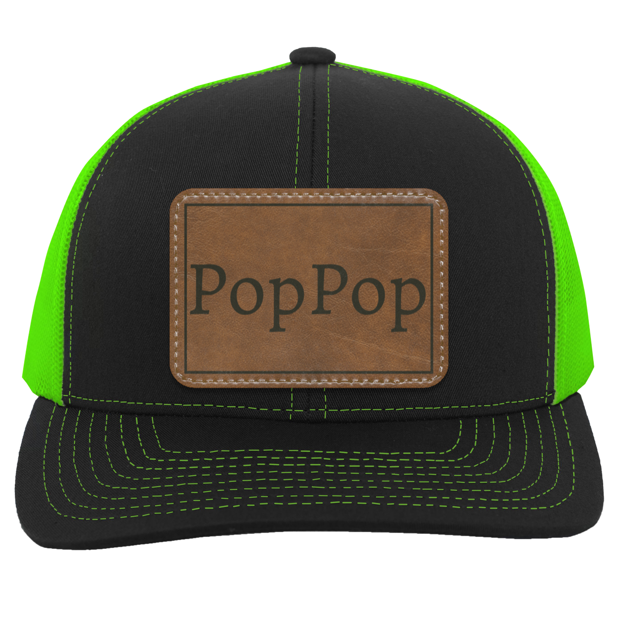 Pop Pop Leather - Patch Hat Collection