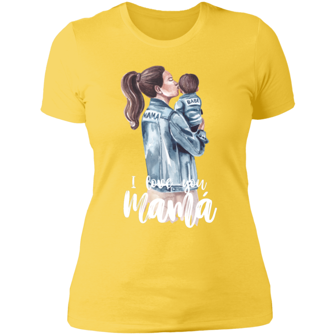 I LOVE YOU MOMMA Boyfriend T-Shirt (Boy)