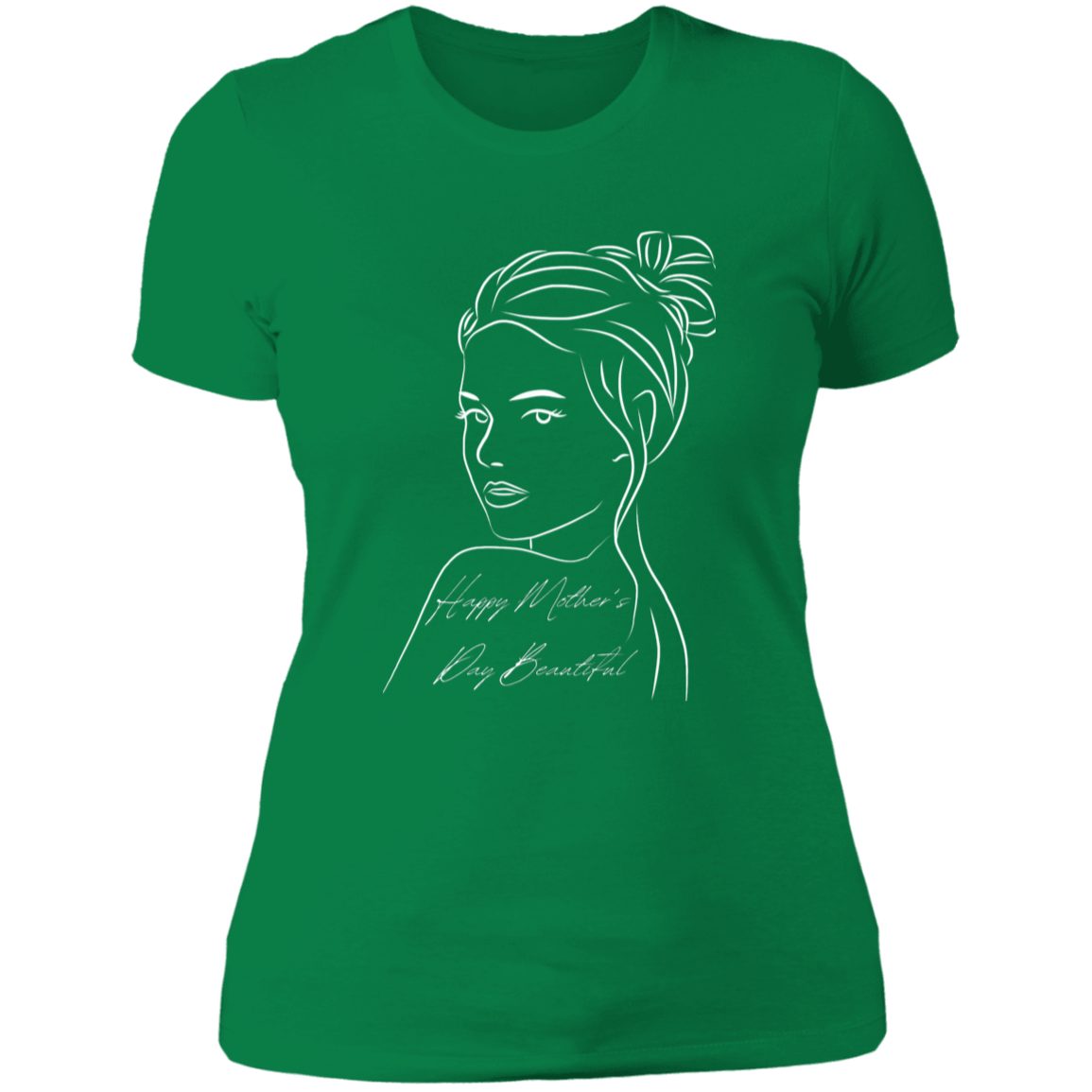 HAPPY MOTHER'S DAY BEAUTIFUL Boyfriend T-Shirt
