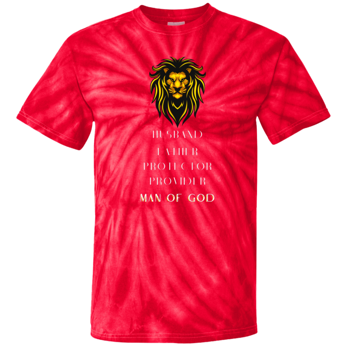 MAN OF GOD 100% Cotton Tie Dye T-Shirt