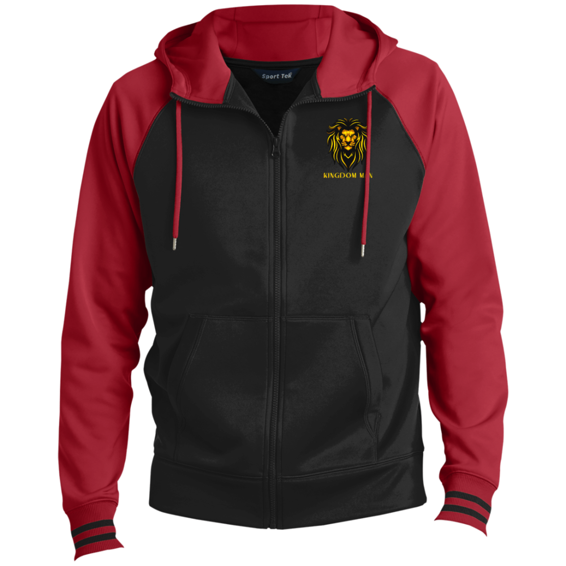 KINGDOM MAN Sport-Wick® Full-Zip Hooded Jacket