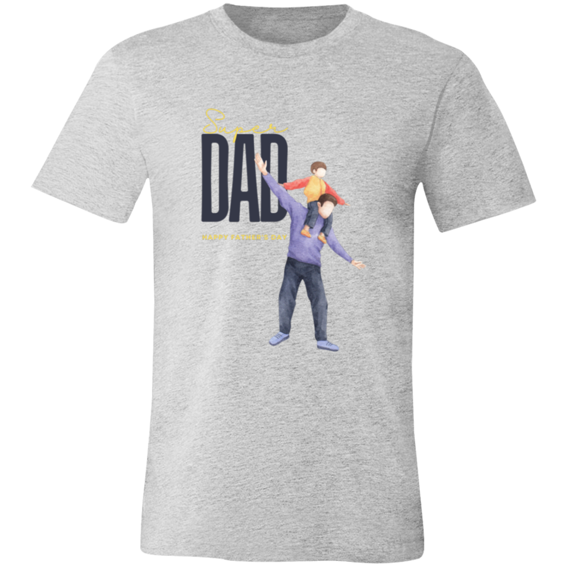 Super Dad (FD) Unisex Jersey Short-Sleeve T-Shirt