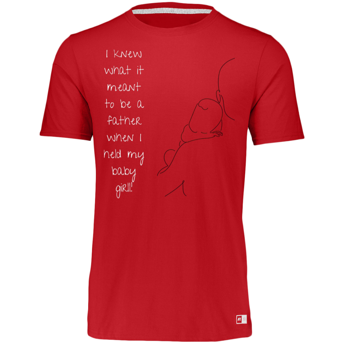 I KNEW WHAT IT MEANT... GIRL Essential Dri-Power Tee