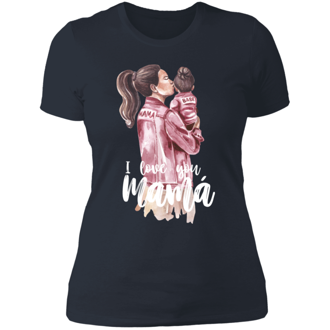 I LOVE YOU MOMMA  Boyfriend T-Shirt (Girl)