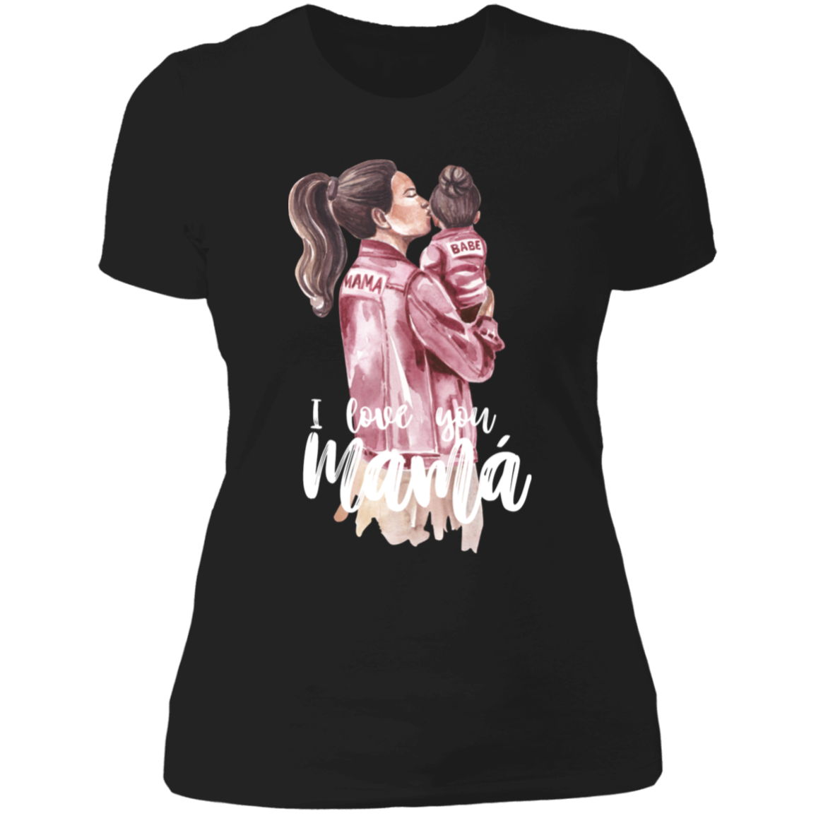 I LOVE YOU MOMMA  Boyfriend T-Shirt (Girl)