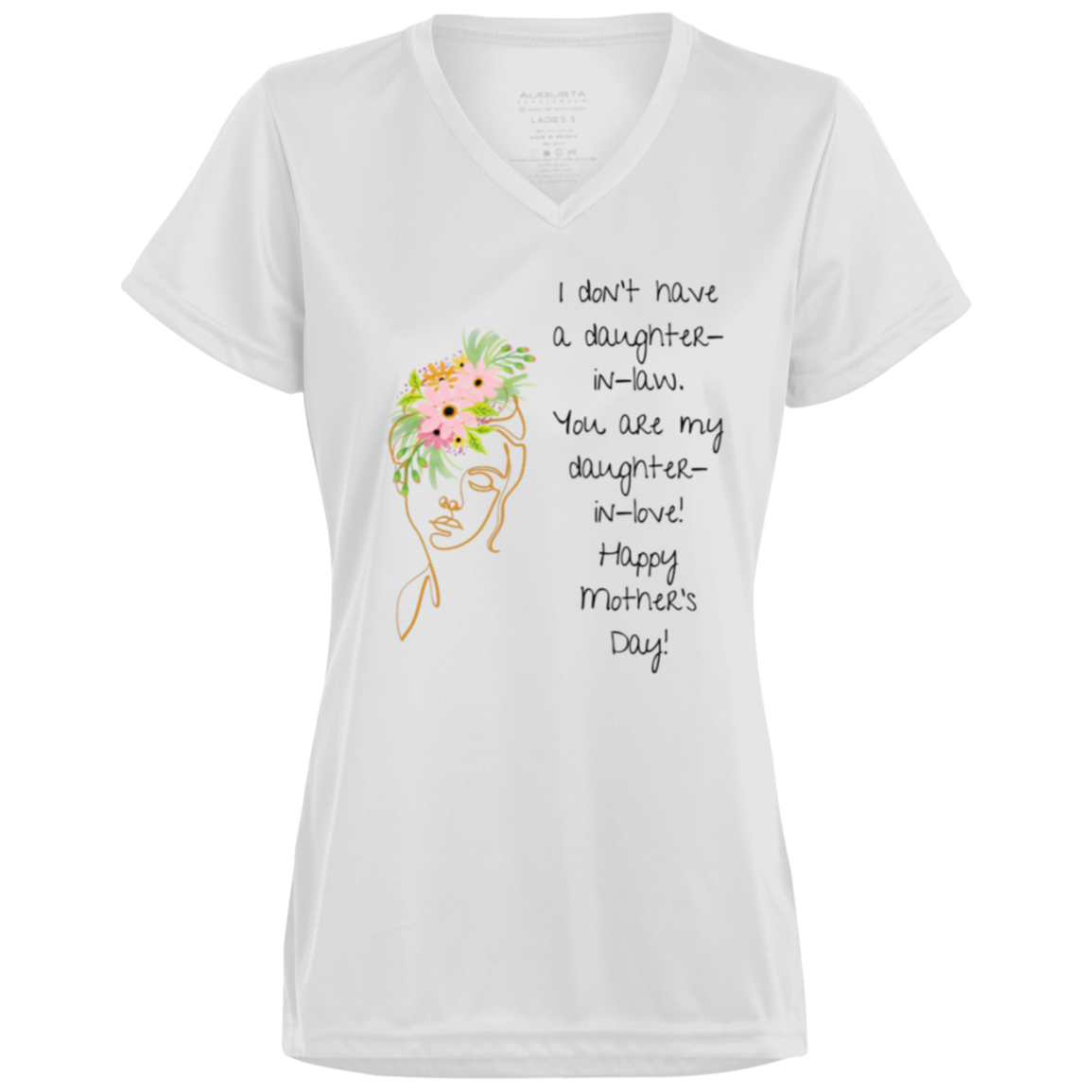 DAUGHTER IN LOVE Moisture-Wicking V-Neck Tee