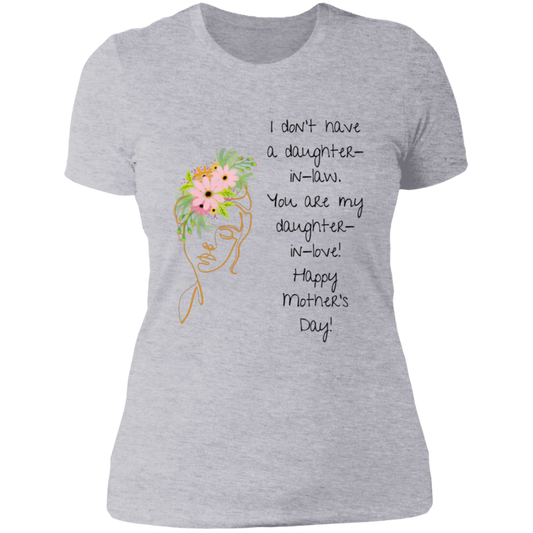 DAUGHTER IN LOVE Boyfriend T-Shirt