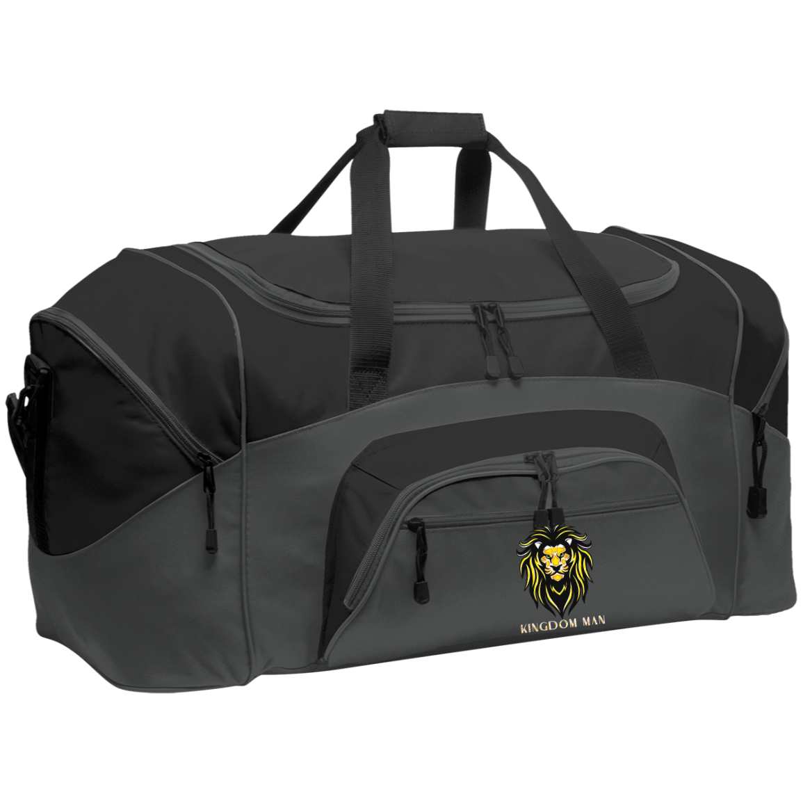 KINGDOM MAN Color block Sport Duffel