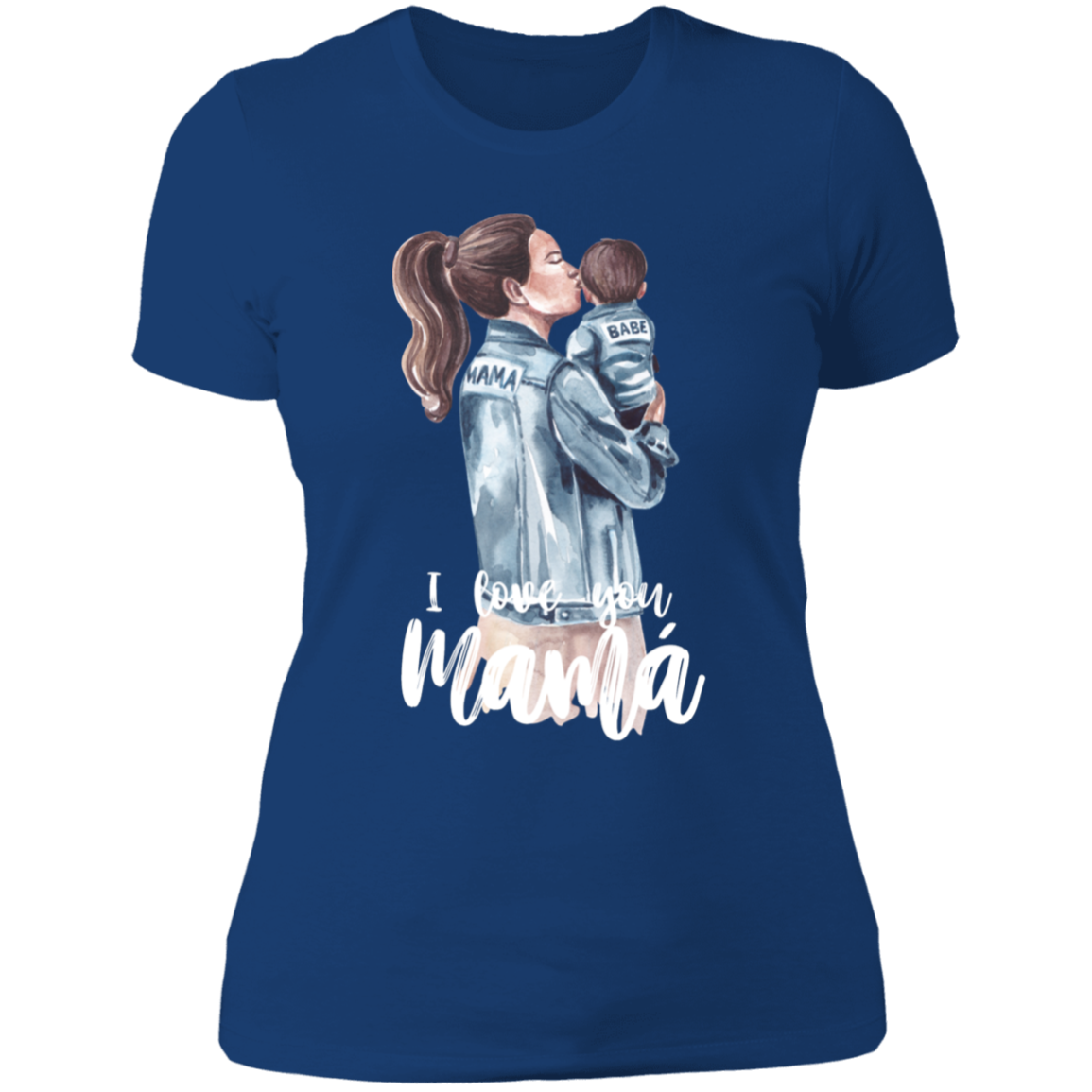 I LOVE YOU MOMMA Boyfriend T-Shirt (Boy)