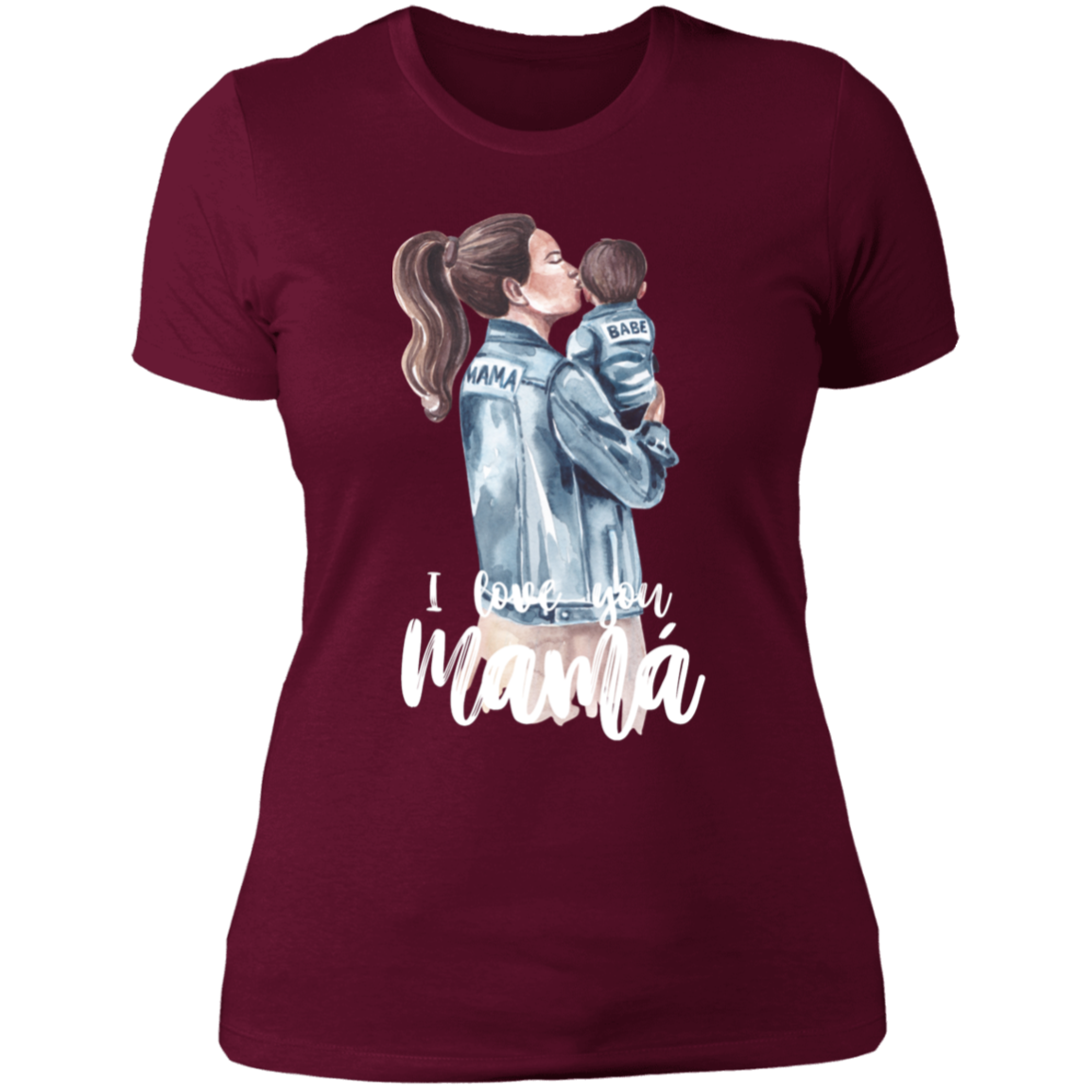 I LOVE YOU MOMMA Boyfriend T-Shirt (Boy)
