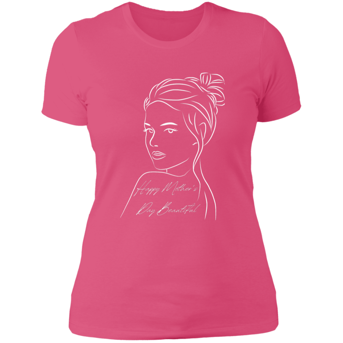 HAPPY MOTHER'S DAY BEAUTIFUL Boyfriend T-Shirt
