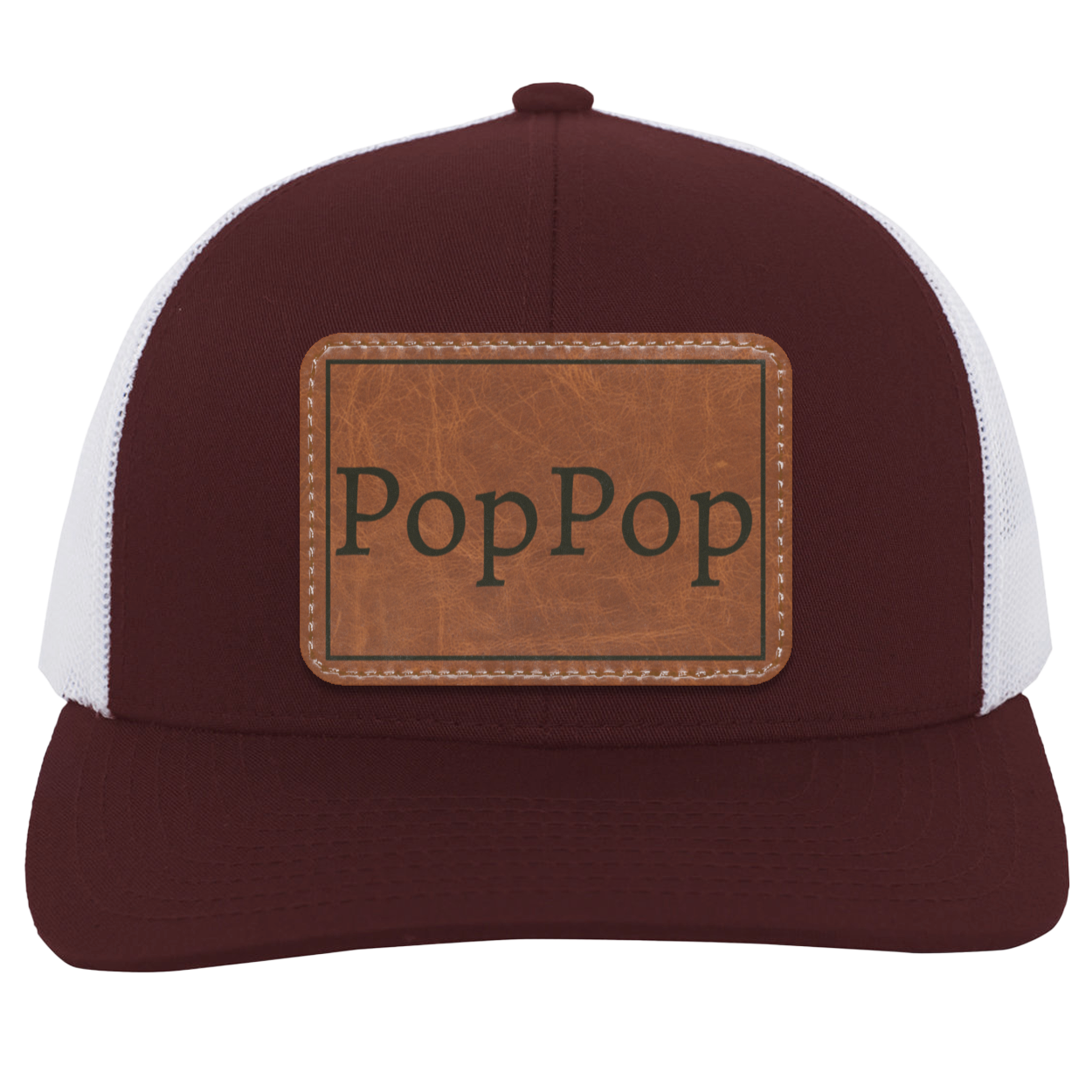 Pop Pop Leather - Patch Hat Collection