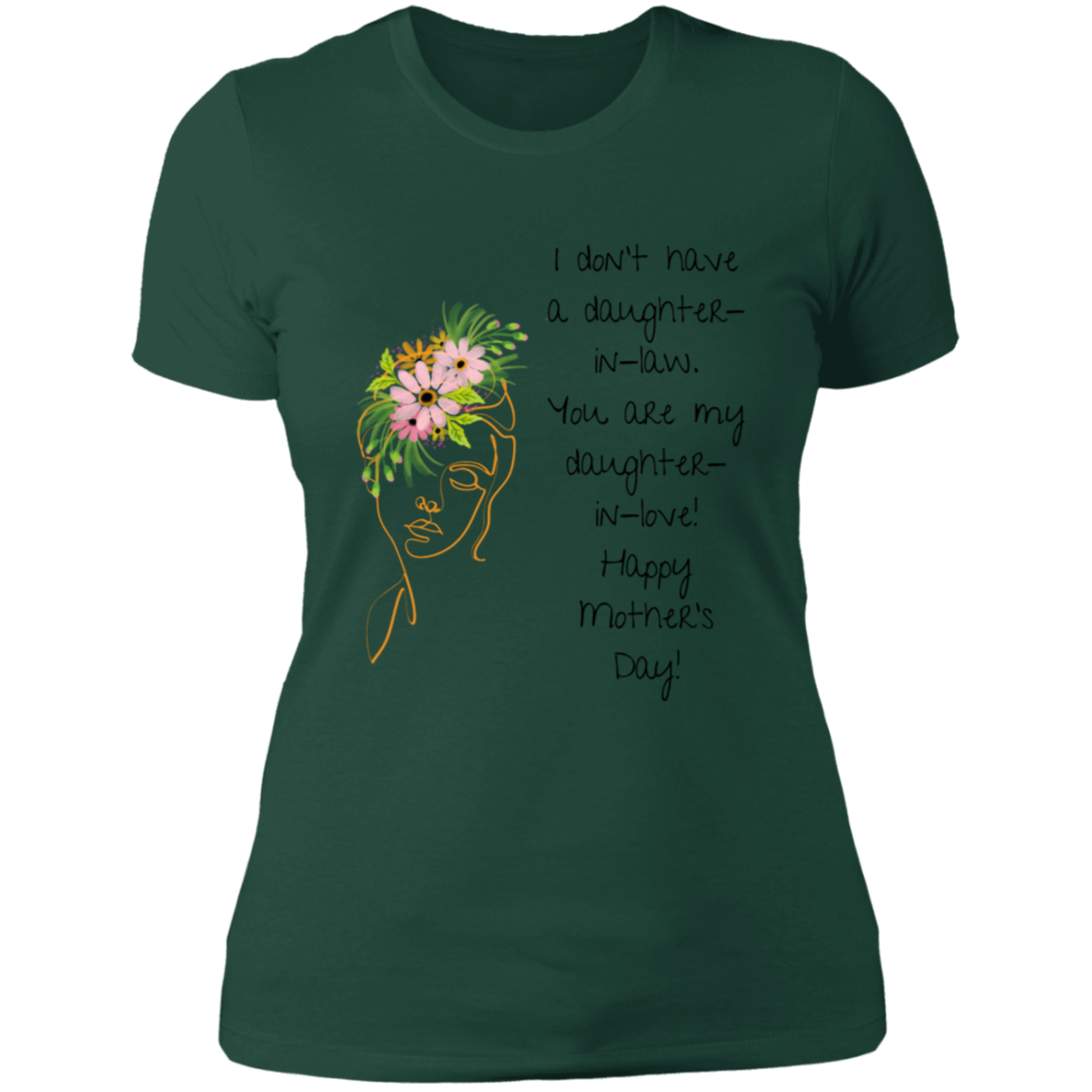 DAUGHTER IN LOVE Boyfriend T-Shirt