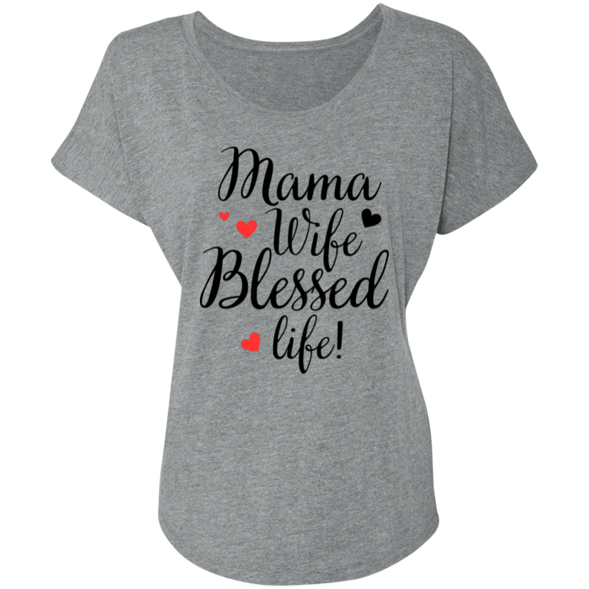 Mama, Wife, Blessed Life (blk)