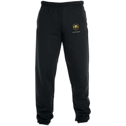 KIngdom Man GoldWhite KINGDOM MAN Sweatpants with Pockets