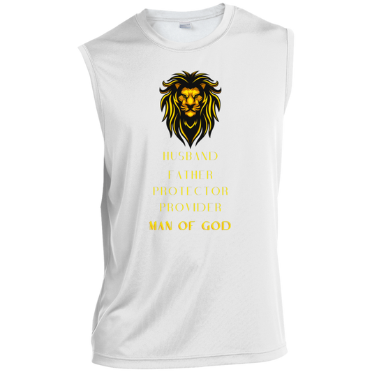 MAN OF GOD Sleeveless Performance Tee