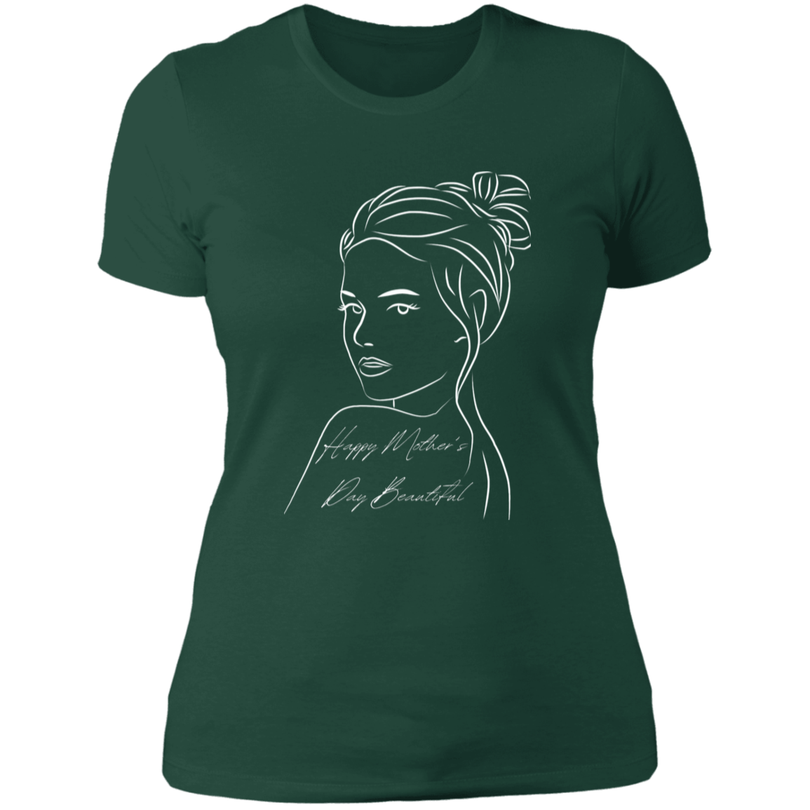 HAPPY MOTHER'S DAY BEAUTIFUL Boyfriend T-Shirt