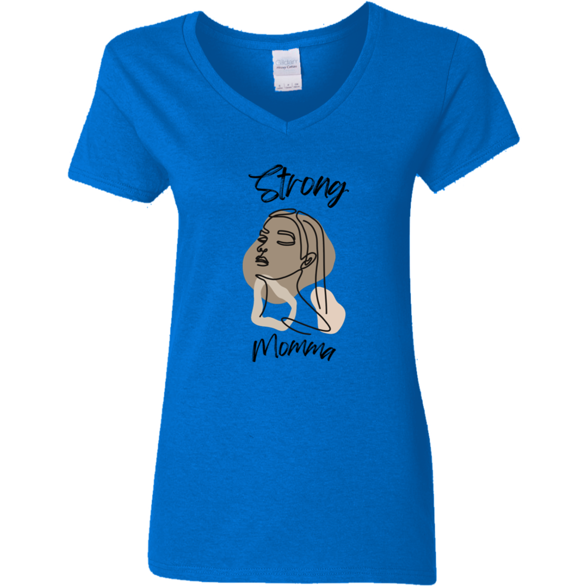 STRONG MOMMA V-Neck Short Sleeve