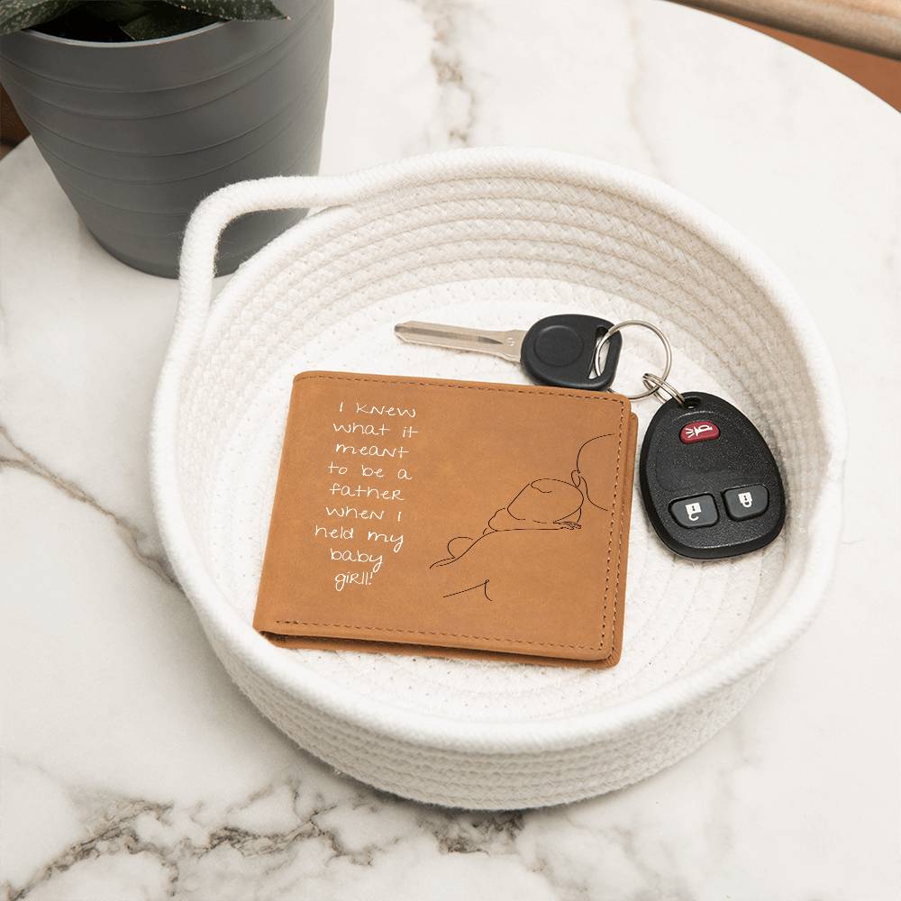 I Knew What It Meant...Baby Girl! (Custom Wallet)