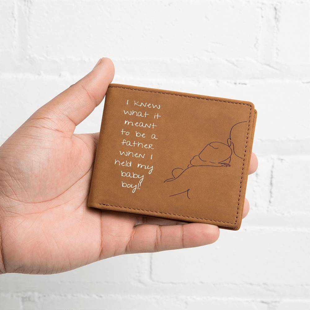 I Knew What It Meant...BABY BOY! (Custom Wallet)