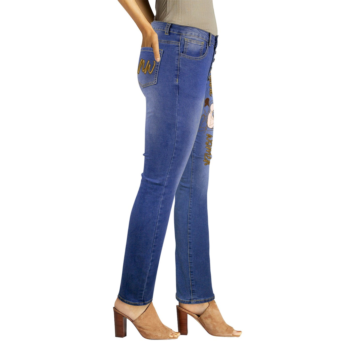 Natural Women FRIENDS (WL) Crafted Women's Denim Jeans