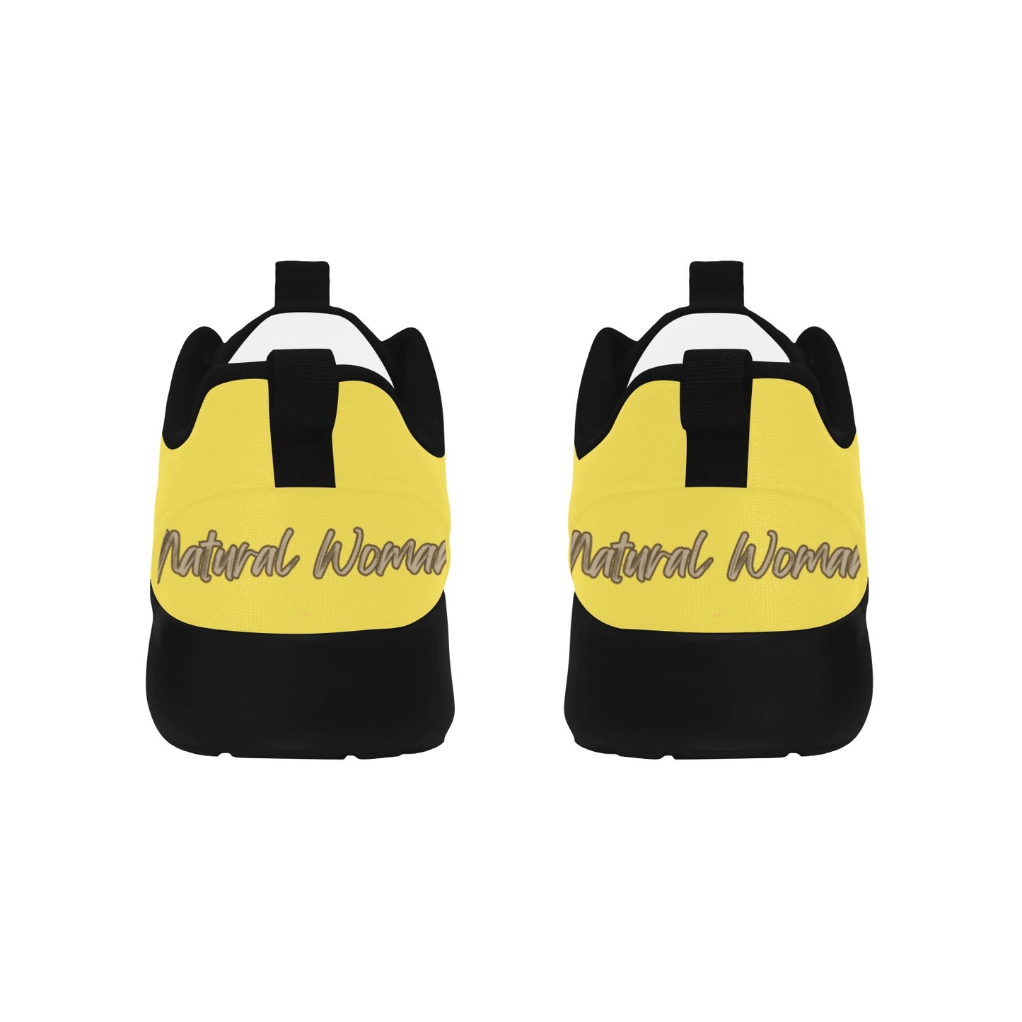 Natural Woman PUFF (BL) YELLOW w/ Black Sole Sneakers