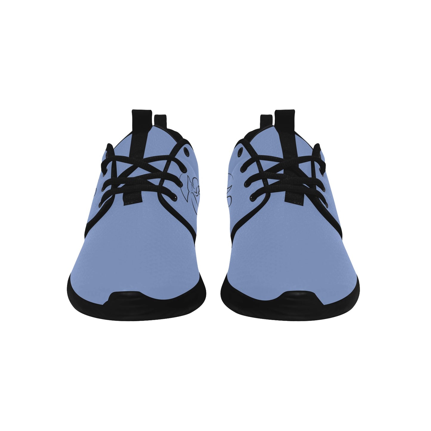 Natural Woman LONG AWAITED (BL) BABY BOY BLUE w/ Black Sole Sneakers