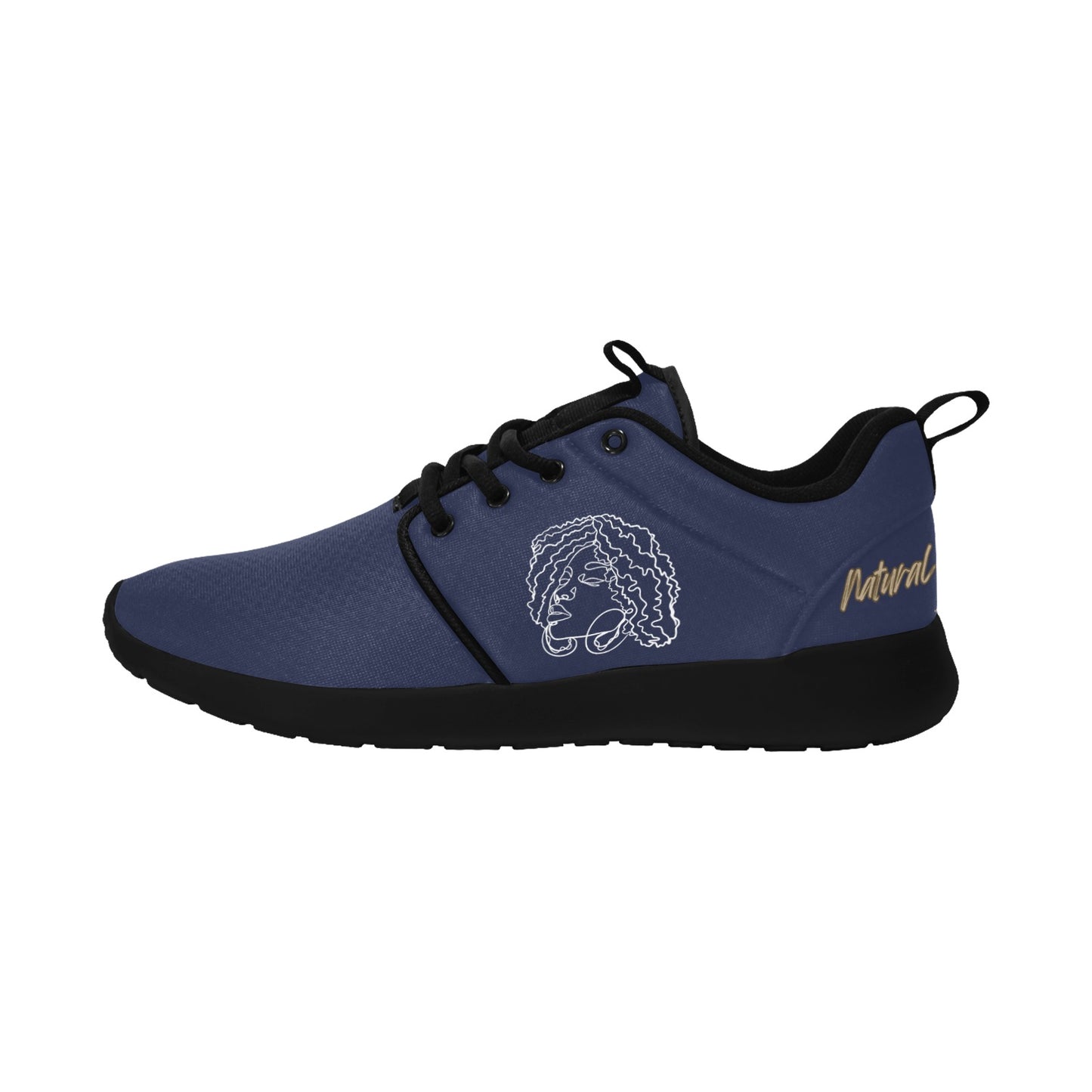 Natural Woman NATURALLY ME (BL) ROYAL w/ Black Sole Sneakers