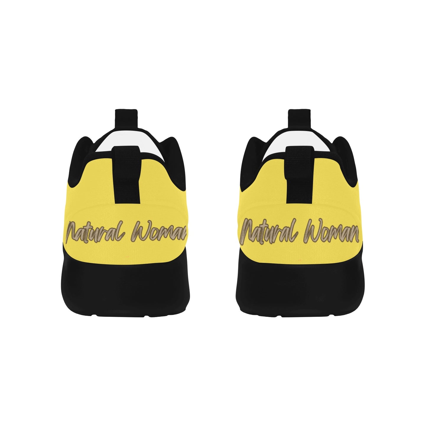Natural Woman SAFE WITH MOMMA (BL) YELLOW w/ Sole Sneakers